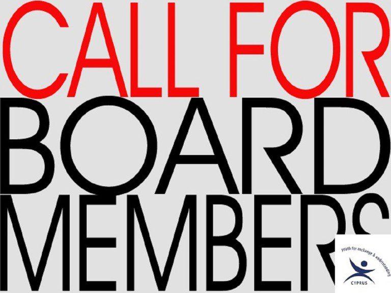 Call for two new Board Members for YEU Cyprus