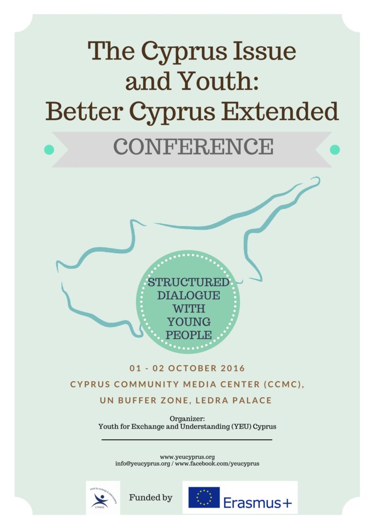 Register for “The Cyprus Issue and Youth: Better Cyprus Extended”Conference