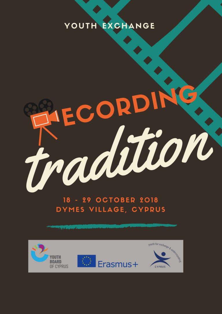 RECORDING TRADITION Y/E IN DYMES, CYPRUS | 18 – 29 OCTOBER 2018