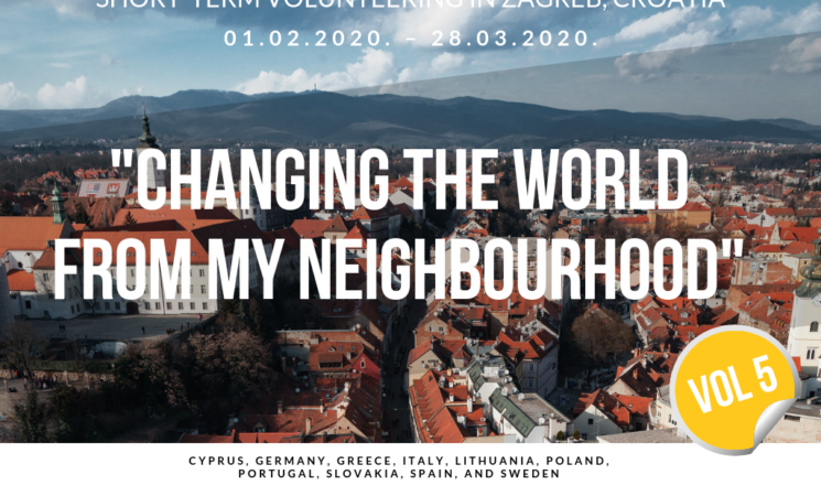 Short-term ESC opportunity- Zagreb, Croatia. "Changing the world from my neighborhood"