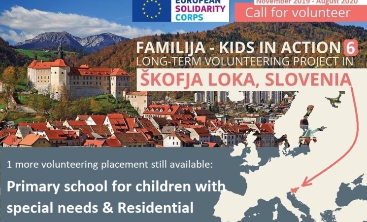 ESC Volunteering Project in Škofja Loka, Slovenia: Familija - Kids in action 6