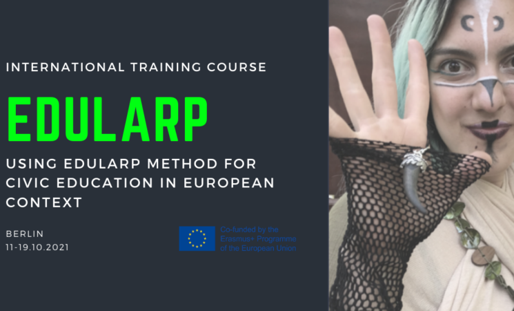 Open call for "EDULARP" | International training course in Berlin | 11.10. - 19.10. 2021