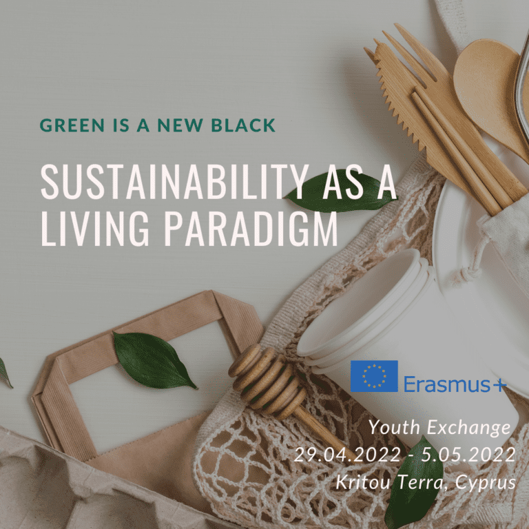 A new black. Sustainability a new living paradigm. YE | Kritou Terra, Cyprus